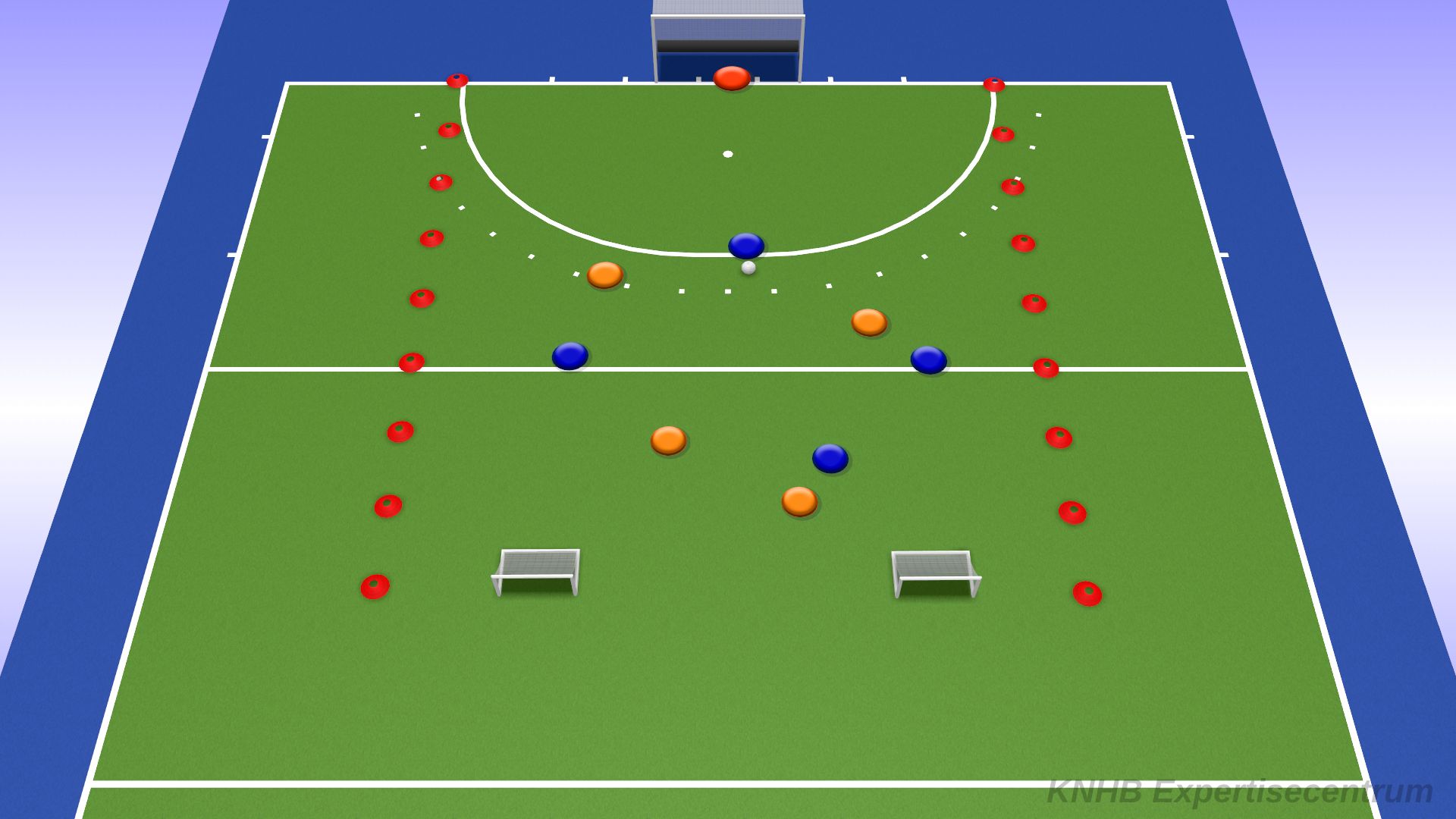 4 tegen 4 recht van aanval